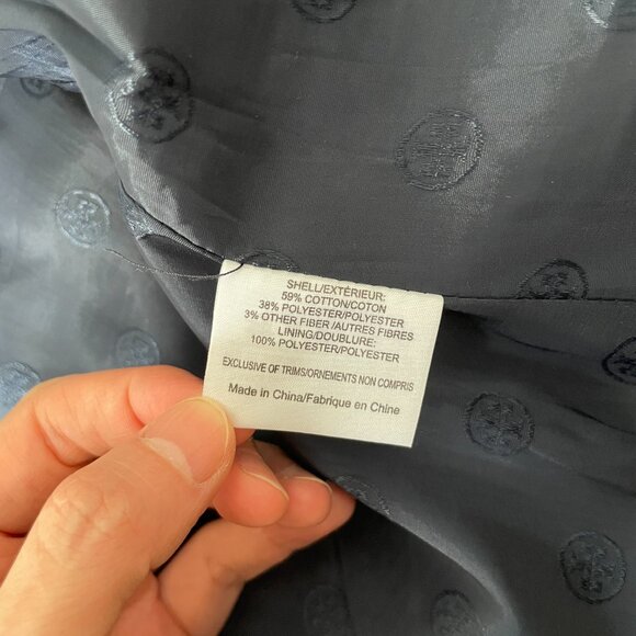 Tory Burch Cropped Top, Like New - Picture 6 of 8